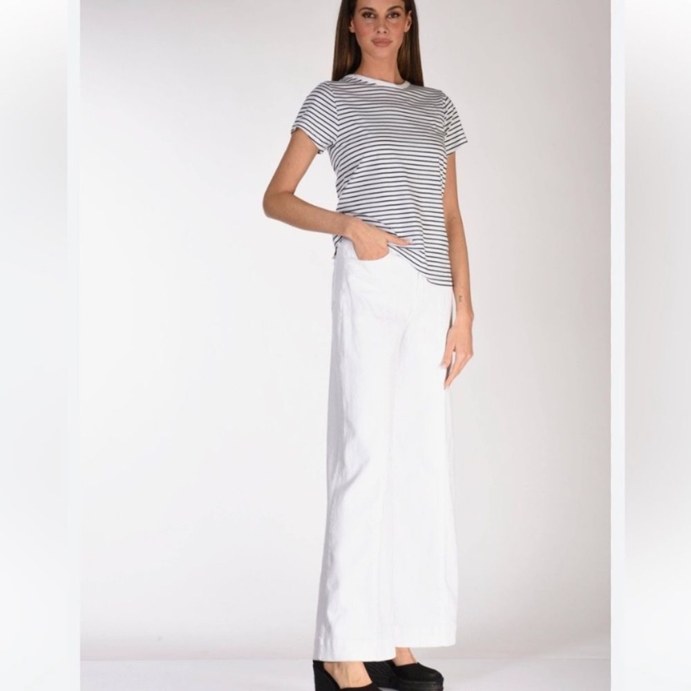 NWT L’Agence Sandy High-Rise Wide Leg Pants Jeans; Size 27; MSRP: $275. - Picture 2 of 9